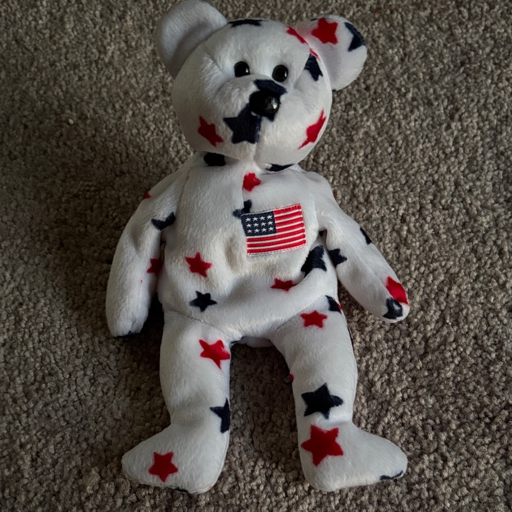 Beanie Baby Patriotic Bear